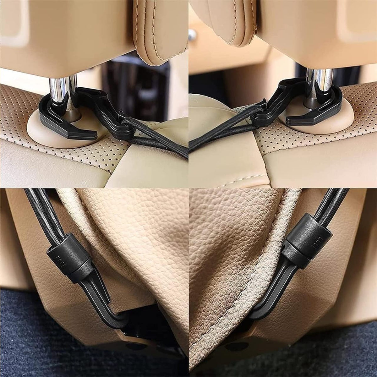 Premium 3-Layer Car Mesh Organizer