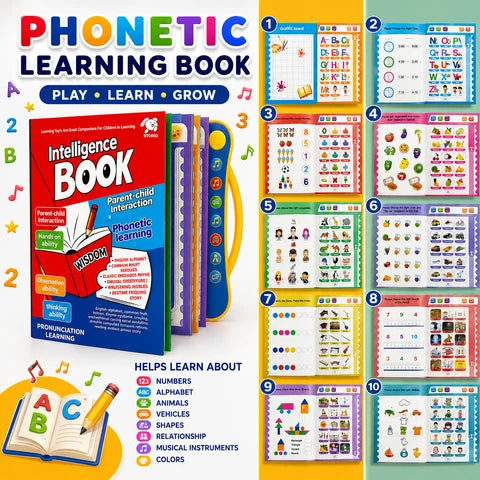 SmartFun Interactive Learning Book for Kids