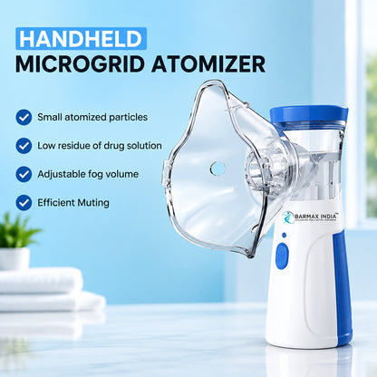 Compact Mesh Nebulizer for Home & Travel
